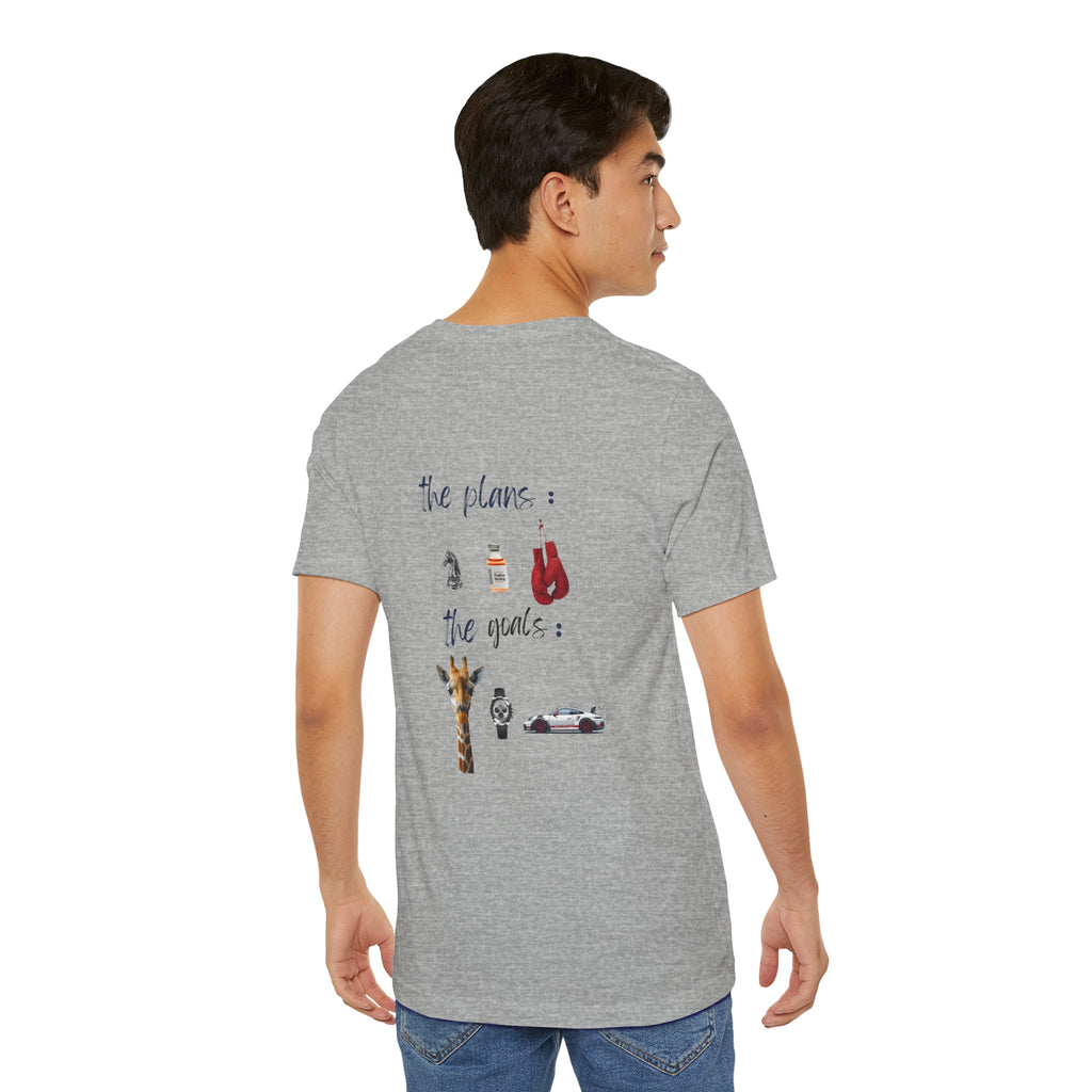the plans ? the goals ?  Graphic Tee, Casual Summer Shirt, Marine Life T-Shirt, Gift for Sea Lovers,  high quality