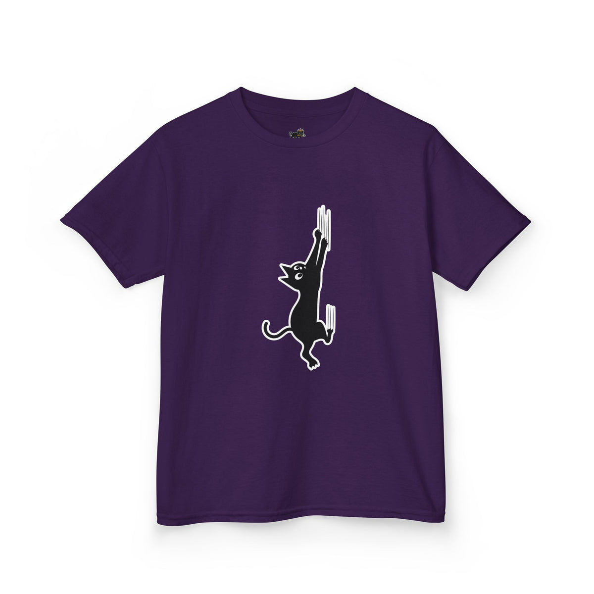 Playful Cat Kids Tee - Cute Cotton T-Shirt,