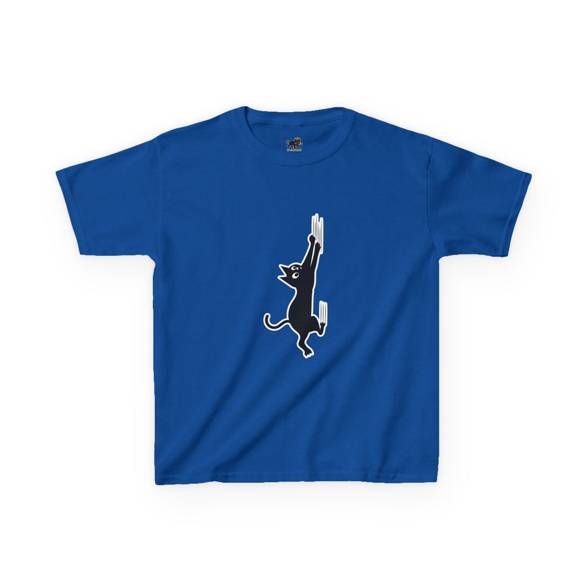 Playful Cat Kids Tee - Cute Cotton T-Shirt,