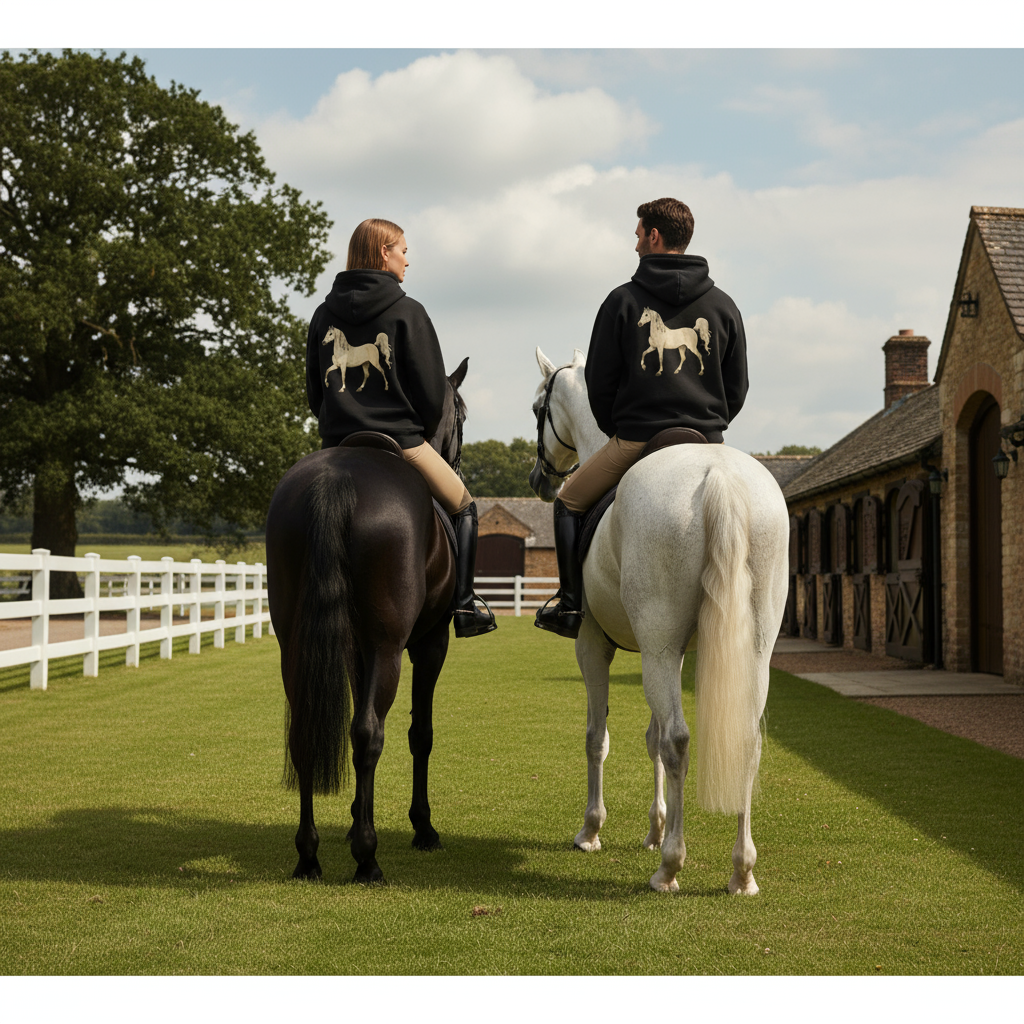 Horse Hooded Sweatshirt,